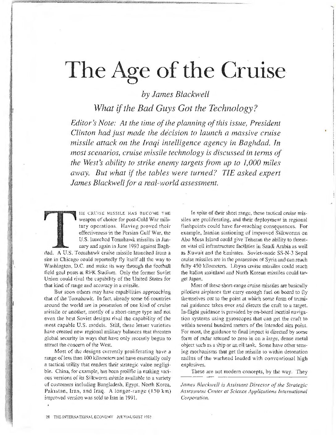  download The Age of the Cruise: What If the Bad Guys Got the Technology?